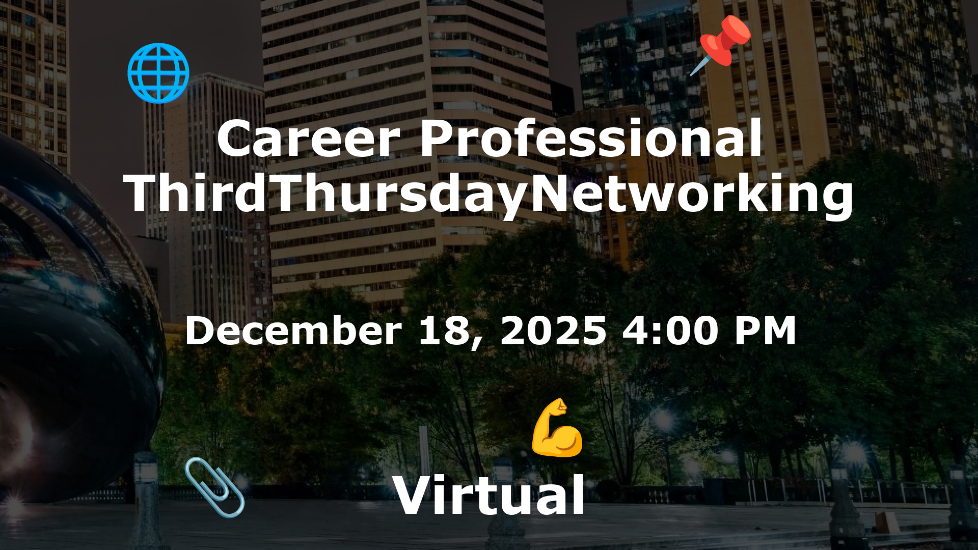 Career Professional ThirdThursdayNetworking  event image
